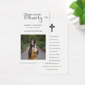 Cartes de prières commémoratives (Bureau)