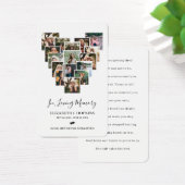 Cartes de prières commémoratives de funérailles (Bureau)