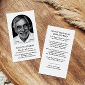 Cartes de prières commémoratives de l'arc moderne