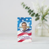 Cartes de prières commémoratives patriotiques Drap (Debout devant)