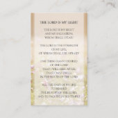 Cartes de prières funéraires de prairie | Dans la (Dos)