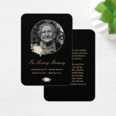 Cartes de prières funéraires du mémorial Floral Ja (Bureau)