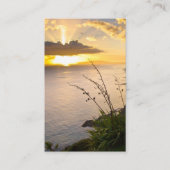 Cartes de prières pour funérailles Pacifique lever (Devant)