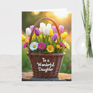 Cartes de printemps des filles dorées