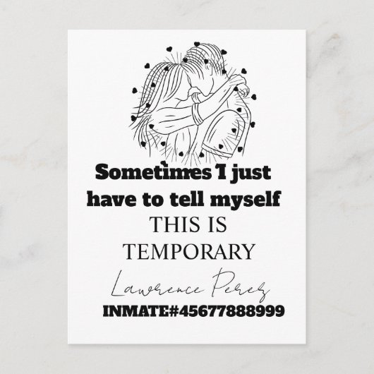 Cartes de prison à longue distance Mignonnes (Devant)