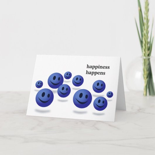 Cartes de prison - le bonheur se produit (Devant)