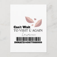 Cartes de prison Visite à distance