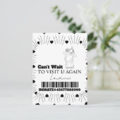 Cartes de prison Visite à distance pour couples (Debout devant)