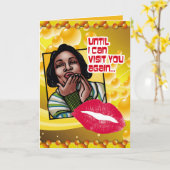 Cartes de prison - visite encore (Fleur jaune)