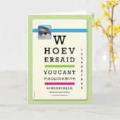 Cartes de prison - yeux vérifiés (Fleur jaune)