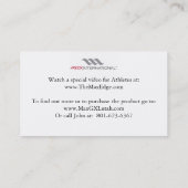 Cartes de produit de MaxGXL (Dos)