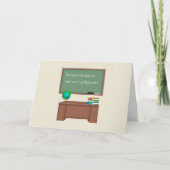 Cartes de professeur de Merci (Devant)