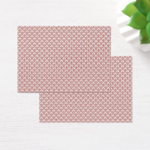 Cartes de profil à motif rouge   Géométrique minim