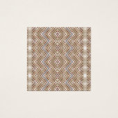 Cartes de profil Boho | Marque artisanale rustique (Devant)