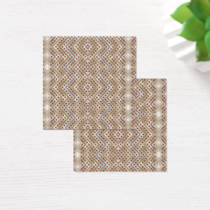 Cartes de profil Boho   Marque artisanale rustique