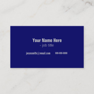 Cartes de profil cool bleu et blanc