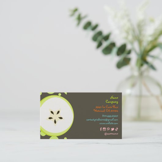Cartes de profil de conception de Starfruit (Debout devant)