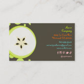 Cartes de profil de conception de Starfruit (Devant)