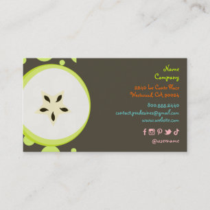 Cartes de profil de conception de Starfruit