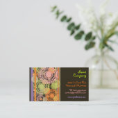 Cartes de profil de conception rétro (Debout devant)