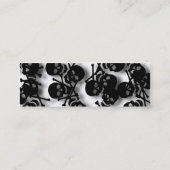 Cartes de profil de crânes (Dos)