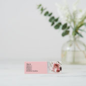 Cartes de profil de fleurs de cerisier d'ANNONCE (Debout devant)