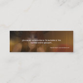 Cartes de profil de la conception 1 de sorcière de (Dos)