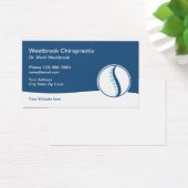 Cartes de profil de l'entreprise moderne Chiroprac (Bureau)