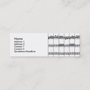 Cartes de profil de musique