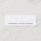 Cartes de profil de musique (Dos)