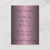 Cartes de profil de tarot - la carte d'étoile (Dos)