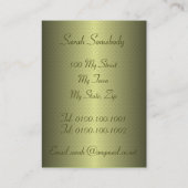 Cartes de profil de tarot - la lune (Dos)