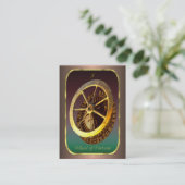 Cartes de profil de tarot - la roue de la fortune (Debout devant)
