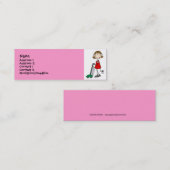 Cartes de profil de Vacumming de maman (Devant / Derrière)