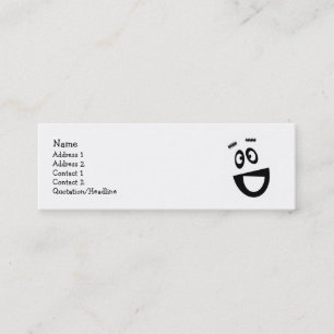 Cartes de profil de visage amusantes