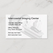 Cartes de profil d'entreprise de l'imagerie radiol (Devant)