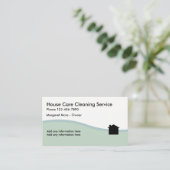 Cartes de profil d'entreprise de services de (Debout devant)