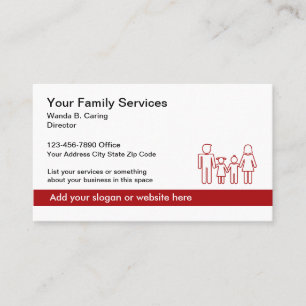 Cartes de profil d'entreprise du Centre de service