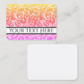 Cartes de profil d'entreprise tendance (Devant / Derrière)