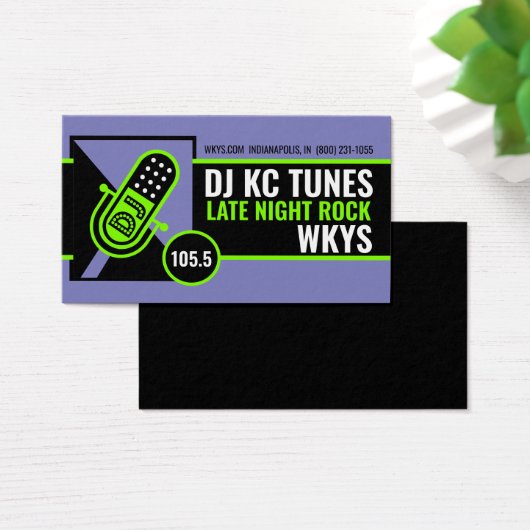 Cartes de profil DJ (Bureau)