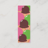 Cartes de profil du cône de glace (Dos)