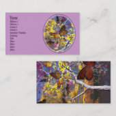 Cartes de profil imaginaire dragoncat papillon (Devant / Derrière)