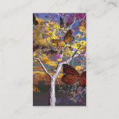 Cartes de profil imaginaire dragoncat papillon (Dos)