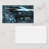 Cartes de profil pour les entreprises automobiles (Devant / Derrière)