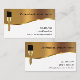 Cartes de profil professionnelles Peintre double f