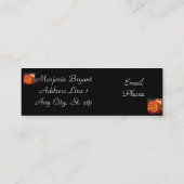 CARTES DE PROFIL ROSE PEACH (Dos)