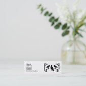 Cartes de profil Silhouette des oiseaux (Debout devant)