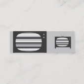 Cartes de profil TV rétro (Dos)