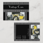Cartes de profil Voitures Vintage (Devant / Derrière)