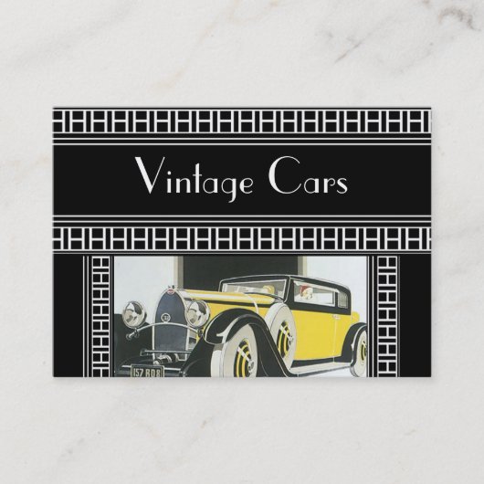 Cartes de profil Voitures Vintage (Devant)